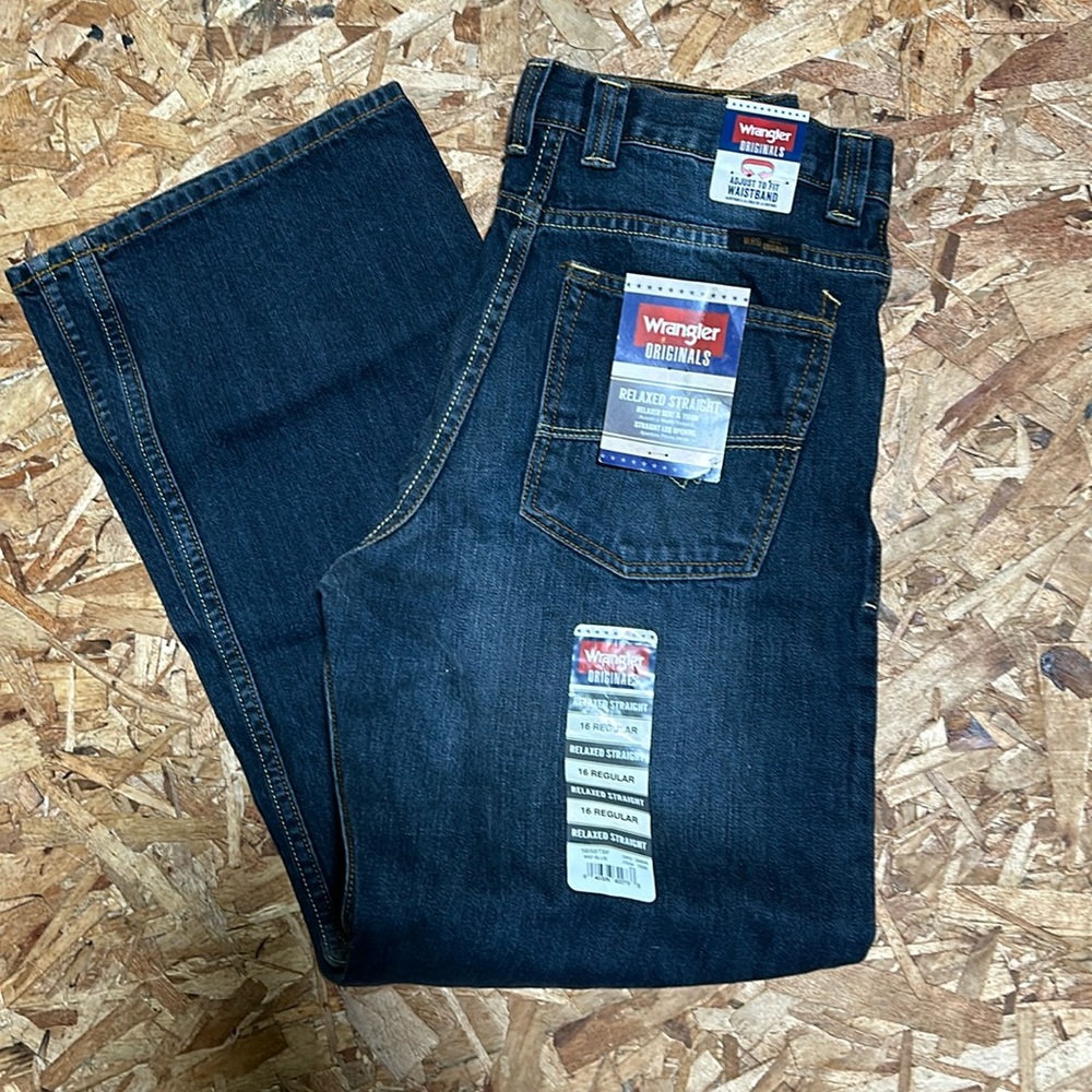 Wrangler jeans boys brand new